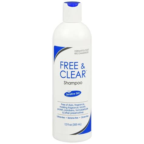 Free & Clear Shampoo for Sensitive Skin – 12 OZ – Medcare | Wholesale ...