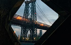 Wallpaper bridge, architecture, construction, sea hd, picture, image