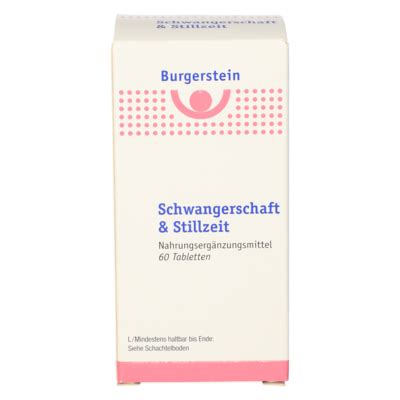 Burgerstein Pregnancy & Lactation tablets [3951575]-Gall-Pharma GmbH ...
