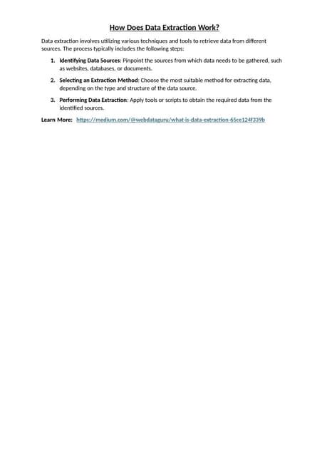 Image result for Data Extraction Work