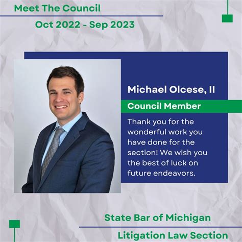 Michael Olcese, II posted on LinkedIn