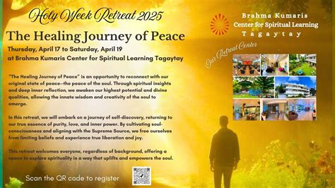 Holy Week Retreat: The Healing Journey of Peace, 1020 Magallanes Drive ...
