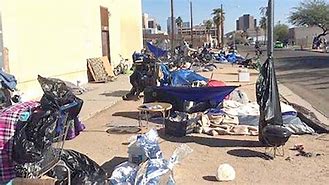 Image result for Phoenix homeless encampment