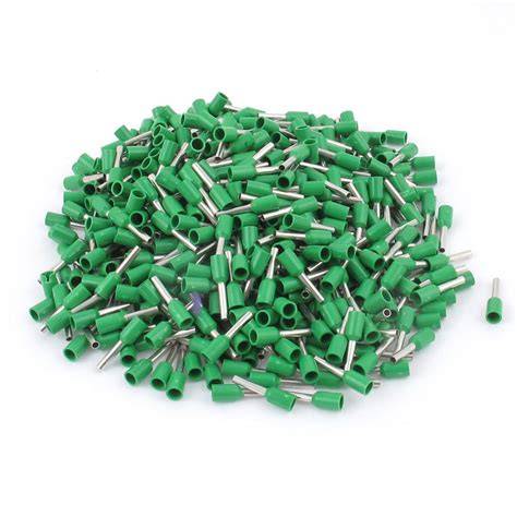 Uxcell Wire Crimp Insulated Ferrule Pin Cord End Terminal AWG18 with ...