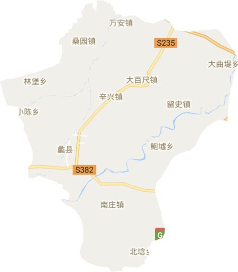 蠡县高清电子地图