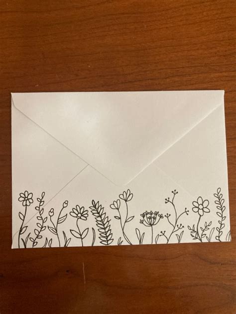 Image result for DIY Envelope Decoration Drawing