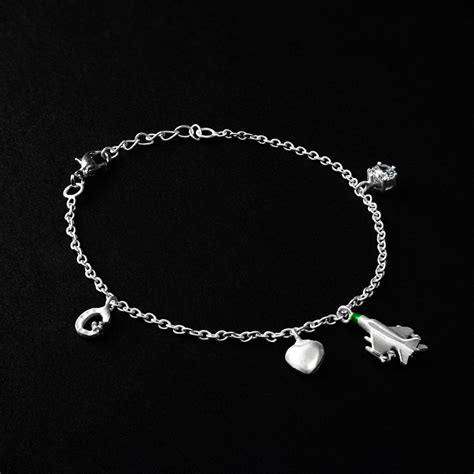 Shop Mig 21 Charm Bracelet Design For Men Online In India – MILITARY ...