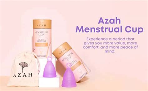 Buy AZAH ODOUR & RASH FREE MENSTRUAL CUP FOR WOMEN (SIZE LARGE) Online ...