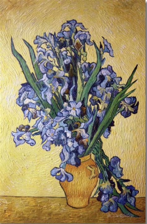 Vincent van gogh les iris irises lankaart – Artofit