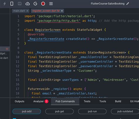 Connect Flutter App to SQL Lite 的图像结果