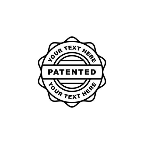 Patented Stamp Vector 的图像结果
