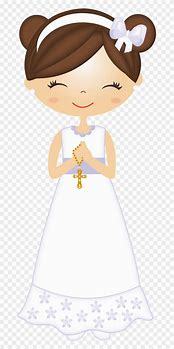 Image result for free clip art first communion dresses