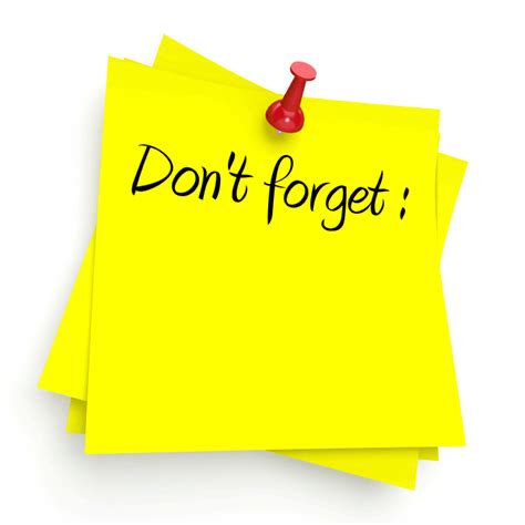 Just A Reminder Clipart | Free download on ClipArtMag