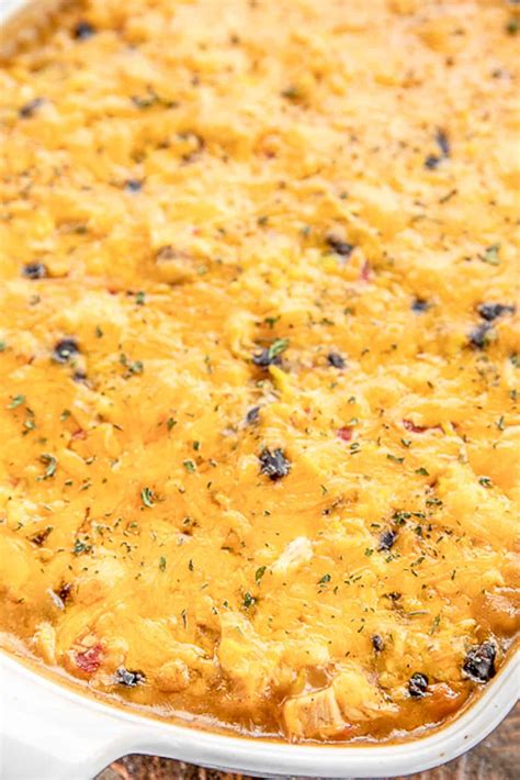 Chicken & Yellow Rice Casserole - Plain Chicken