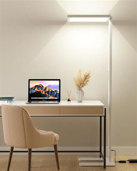 Snapklik.com : 77" LED Floor Lamp 4000K Modern Floor Lamp For Office ...
