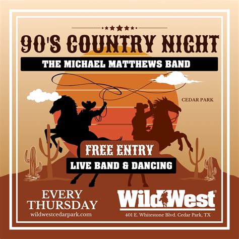 Wild West Cedar Park | Live Music & Events | Cedar Park, TX