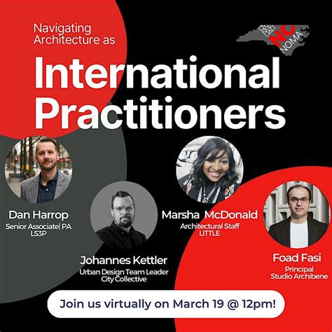 Navigating Architecture as International Practitioners, March 19 2024 ...