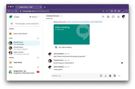 Image result for Google Chats URL