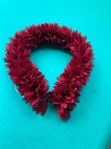 Buy Dreams@Artificial Flower Synthetic and Fabric Single Maroon Color ...