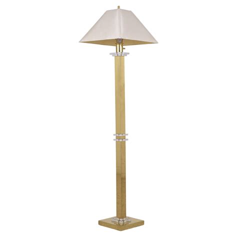 Stiffel Brass Floor Lamp With Round Lucite Table at 1stDibs | stiffel ...