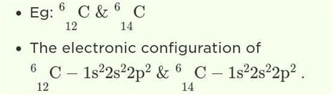 write the election configuration of any one pair of isotopes and isobar ...