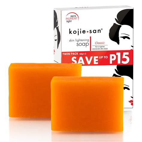 Buy Original Kojie San Facial Beauty Soap - 65g, 2 Bars Per Pack ...