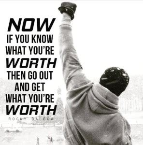 Rocky Balboa Motivational Quotes Matte Finish Poster Paper Print ...