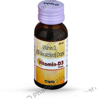 Vitomin-D3 Drops: Uses, Side-effects, Price, Dosage & More Info - PharmEasy