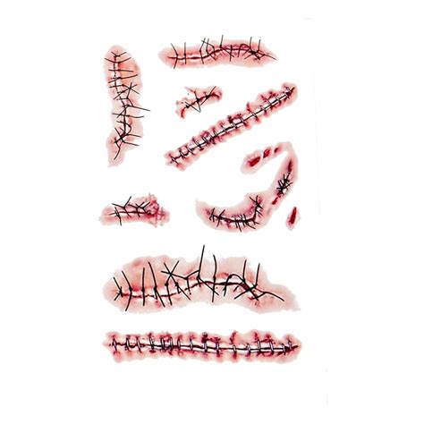 Nedeqi 20 Sheets Halloween Zombie Temporary Tattoos - India | Ubuy