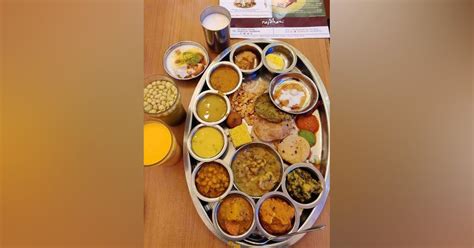 The Traditional Rajdhani Thali With An Extra Ghee Is What You Need The ...