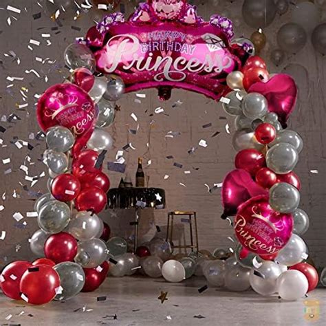 Buy Just Party Set of 35Pcs New Born Baby Girl Welcome Decoration Kit-1 ...