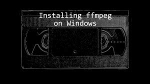 Ffmpeg for Windows 的图像结果