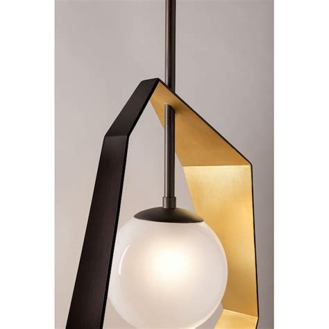 Troy Lighting Origami Bronze with Gold Leaf Modern/Contemporary ...
