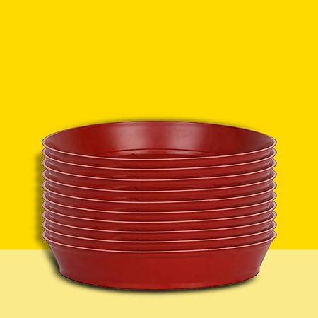 Kraft seeds Planters Bottom Trays (5 Pcs, 6*8 Inch , Red) | Suitable ...