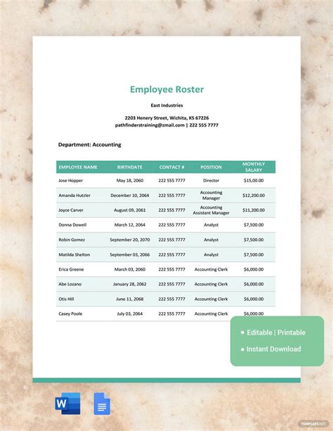Roster - What Is a Roster? Definition, Types, Uses