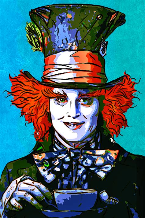 El Sombrerero Loco Alice In Wonderland Crafts, Alice In Wonderland Tea ...