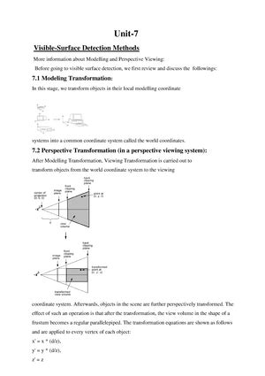Transformations - 2d 3d transformation - CS 4204 Computer Graphics 2D ...