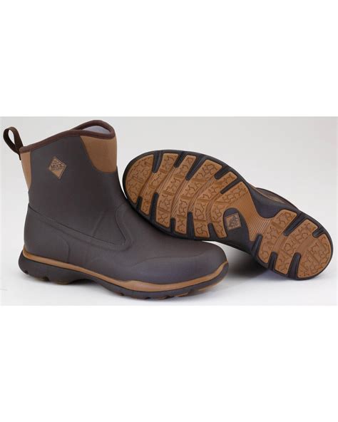 Mens Durable Brown Suede Boots