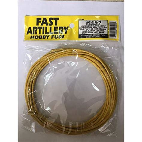 Buy Yellow Fuse for Model Rocketry 3mm 20ft Roll Online at desertcartINDIA
