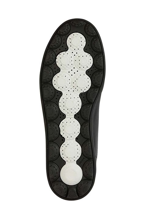 Geox sneakersy skórzane U SPHERICA ECUB-1 kolor czarny U45GPA 0009B ...