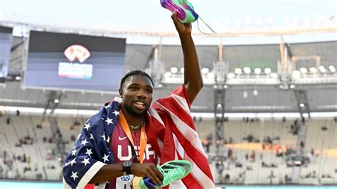Noah Lyles eyes Usain Bolt's record after 100m crown