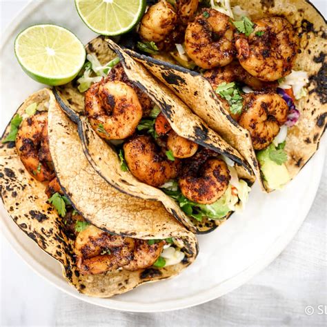 Healthy Shrimp Tacos