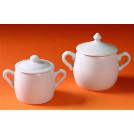 Pillivuyt Pillivuyt 430135BX Large Round Marmite/Sugar Bowl With Lid ...
