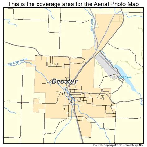 Image result for Decatur Arkansas Map