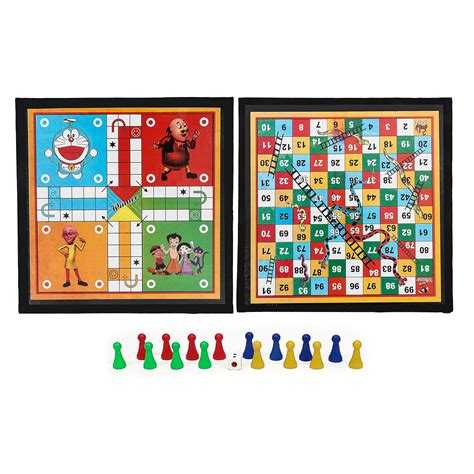 Buy H.K.Sports Ludo ,Snake & Ladder, Chess & Checker Wooden Board (Ludo ...