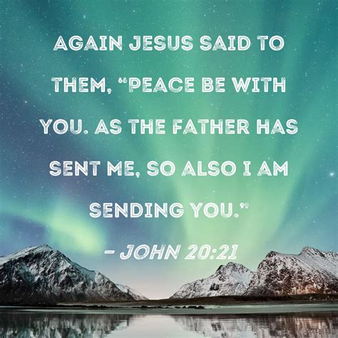 Peace Be With You Jesus