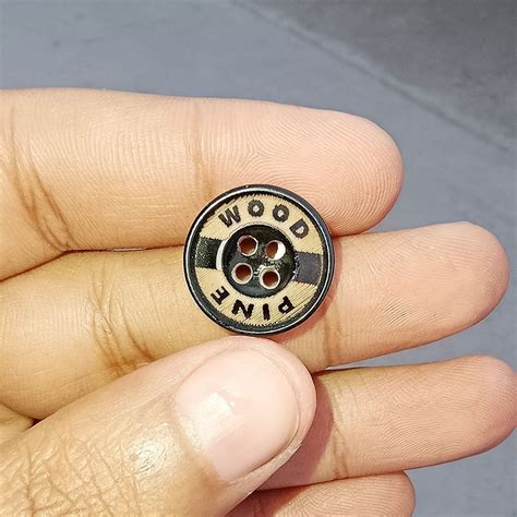 Laser button at best price | Engraved brand names in India