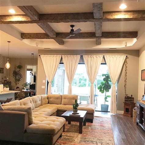 Exposed Wood Beams Made to Order - Etsy | Beams living room, Ceiling ...