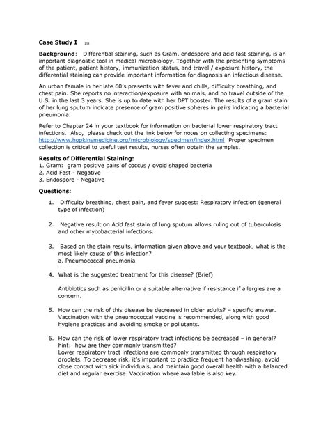 Microbiology Case Study Examples 的图像结果