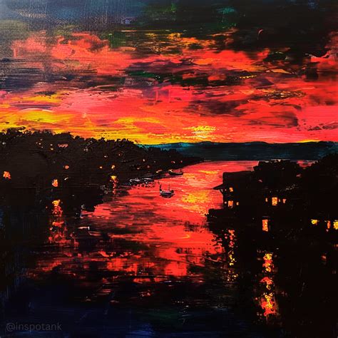 Acrylic Sunset Tutorials 的图像结果
